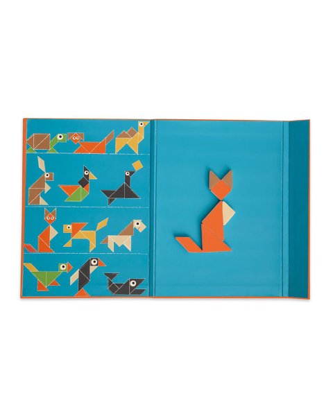 Toy Scratch Magnetic Tangram Animals 42pcs (4+ years)