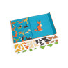 Toy Scratch Magnetic Tangram Animals 42pcs (4+ years)