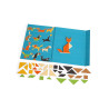 Toy Scratch Magnetic Tangram Animals 42pcs (4+ years)
