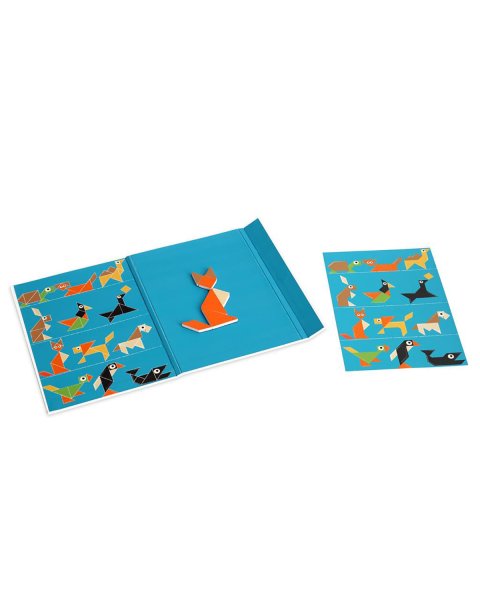 Παιχνίδι Scratch Μαγνητικό Tangram Animals 42τμχ (4+ ετών)
