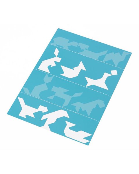 Toy Scratch Magnetic Tangram Animals 42pcs (4+ years)