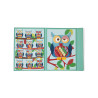 Toy Scratch Magnetic Colours & Shapes Owl 60pcs (4+ years)