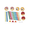 Toy Scratch Magnetic Colours & Shapes Owl 60pcs (4+ years)