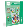 Toy Scratch Magnetic Colours & Shapes Owl 60pcs (4+ years)