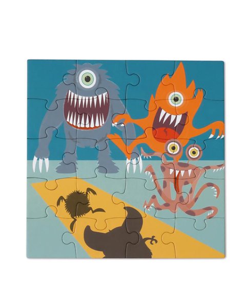 Toy Scratch Magnetic puzzle Monster 20pcs (3+ years)