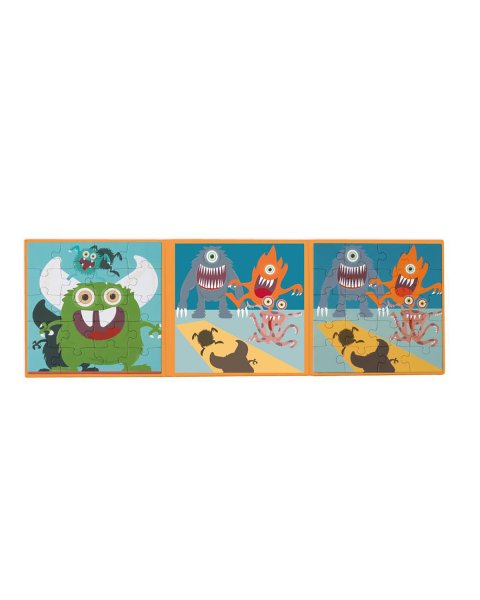 Toy Scratch Magnetic puzzle Monster 20pcs (3+ years)