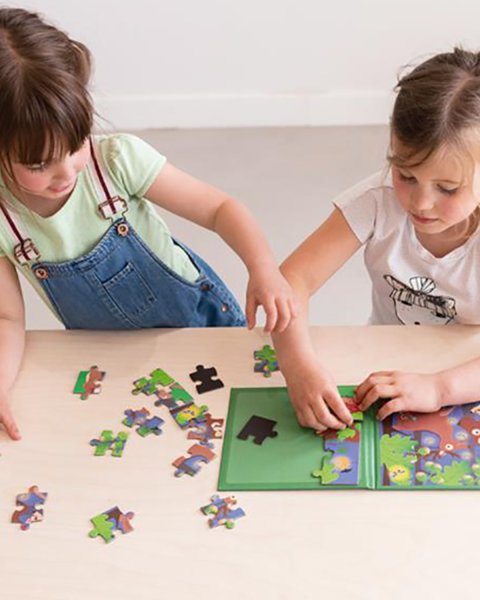 Toy Scratch Magnetic puzzle Forest 20pcs (3+ years)