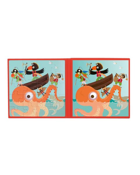 Toy Scratch Magnetic puzzle Pirates 20pcs (3+ years)