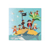 Toy Scratch Magnetic puzzle Pirates 20pcs (3+ years)