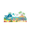 Toy Scratch Floor Puzzle Ocean 80pcs (2+ years)