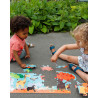 Toy Scratch Floor Puzzle XL Safari 36pcs (3+ years)