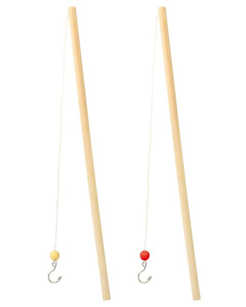 Set of 6 fishing ducks Rainbow Scratch (3+ years)
