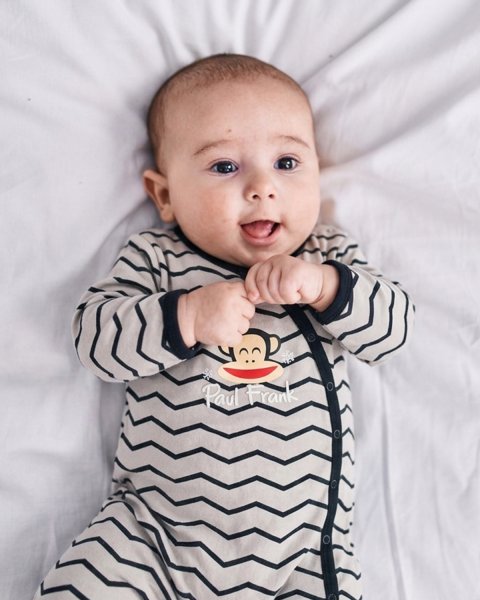 Babygrow Paul Frank with embossed elements and socks (1-12 months)