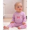 Set cotton fleece blend with embroidery (3-18 months)