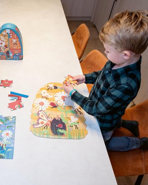Toy Scratch 2-sided puzzle Bees 2x20pcs (3+ years)
