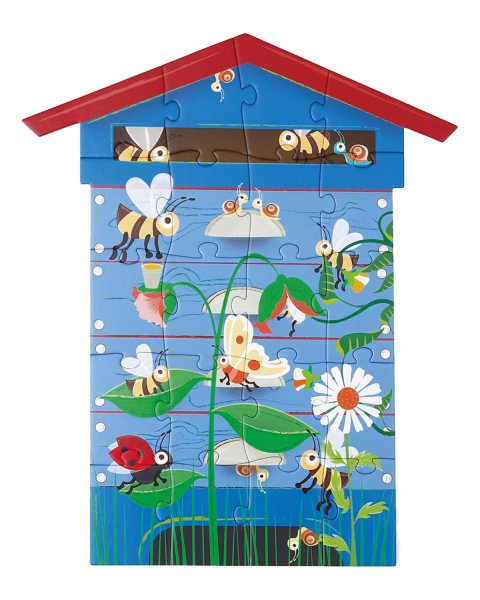 Toy Scratch 2-sided puzzle Bees 2x20pcs (3+ years)