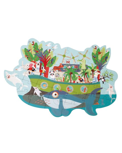 Toy Scratch Contour puzzle 40pcs The Ark (3+ years)
