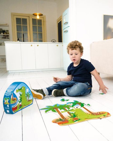 Toy Scratch Contour puzzle 36pcs Crocodile (3+ years)