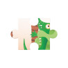 Toy Scratch Contour puzzle 36pcs Crocodile (3+ years)