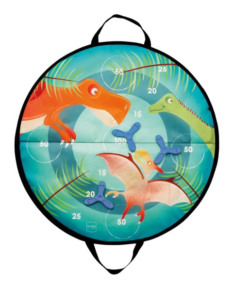 Disker game Dinosaurs Scratch (3+ years)