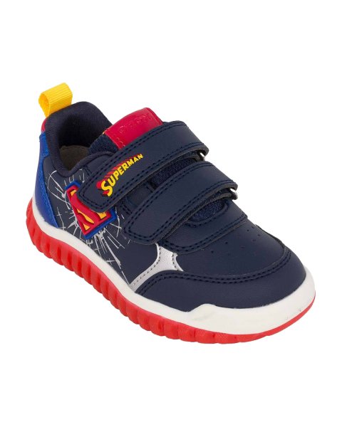Παπούτσια sneakers Geox Superman με led φωτάκια (Μεγέθη 22-27)