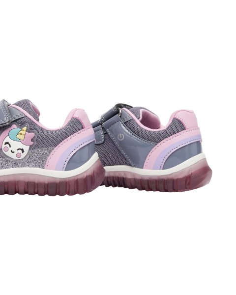Παπούτσια sneakers Geox με led φωτάκια (Μεγέθη 22-27)