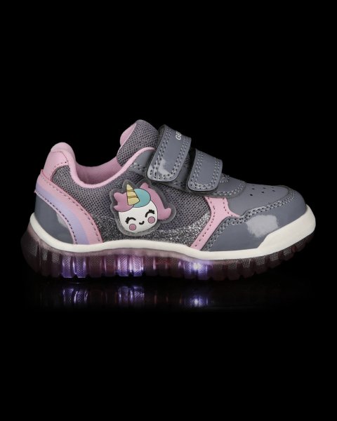 Παπούτσια sneakers Geox με led φωτάκια (Μεγέθη 22-27)
