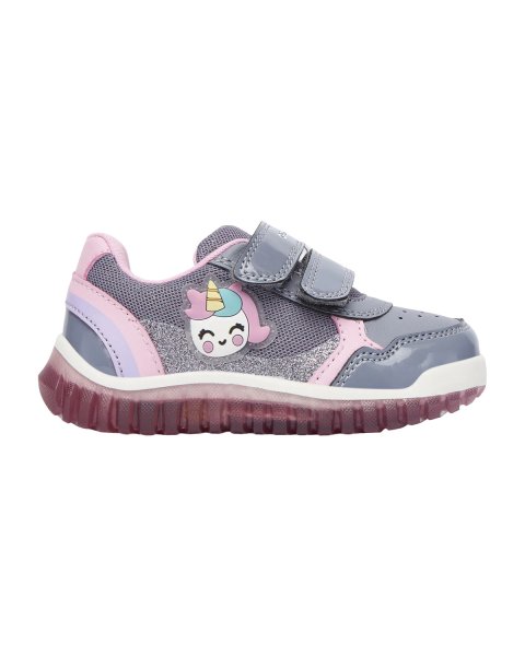 Παπούτσια sneakers Geox με led φωτάκια (Μεγέθη 22-27)