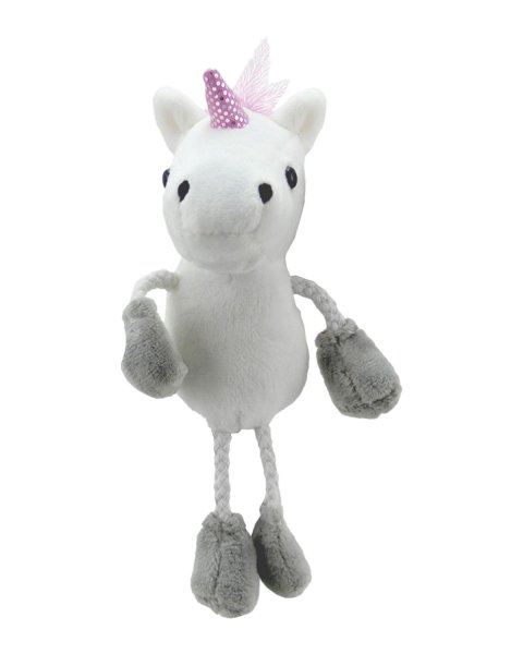 Finger puppet white unicorn - Puppet Company (12+ months)
