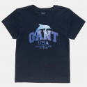 T-Shirt Gant with dolphin print design (2-7 years)