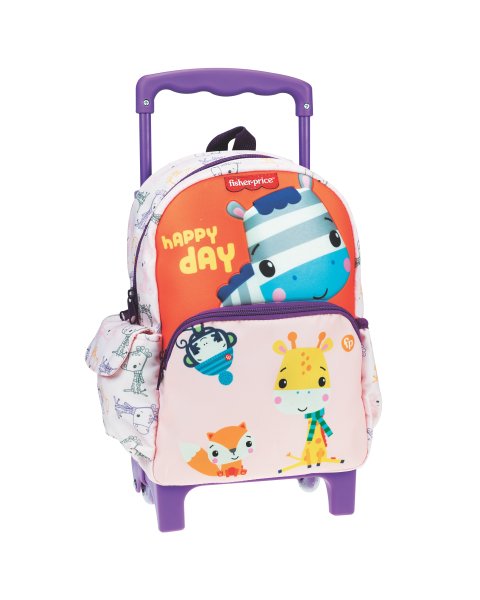 Trolley backpack Fisher-Price kindergarten zebra