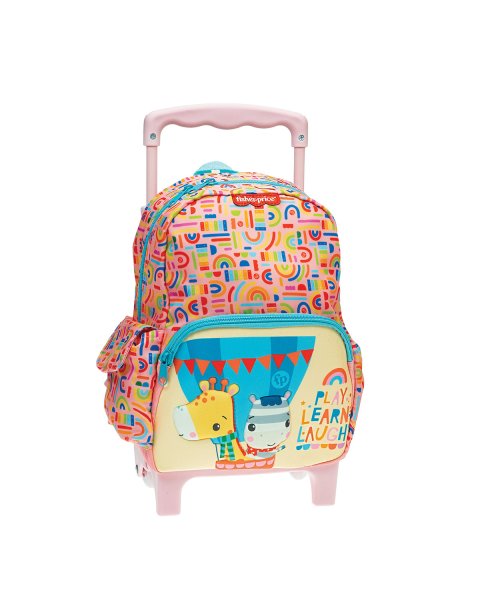Trolley backpack Fisher-Price kindergarten giraffe & zebra