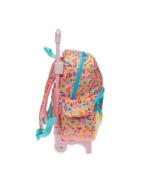 Σακίδιο πλάτης τρόλευ Fisher-Price νηπιαγωγείου καμηλοπάρδαλη & ζέβρα