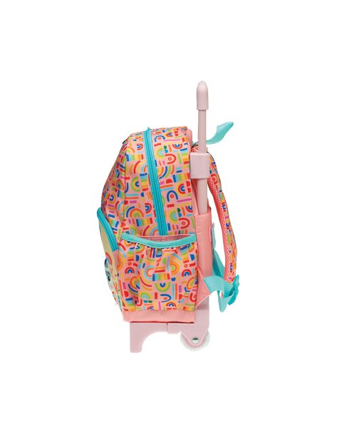 Σακίδιο πλάτης τρόλευ Fisher-Price νηπιαγωγείου καμηλοπάρδαλη & ζέβρα