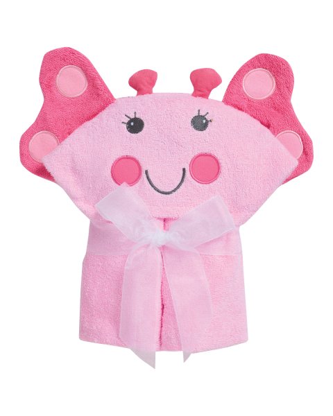 Hooded towel butterfly (70x90cm)