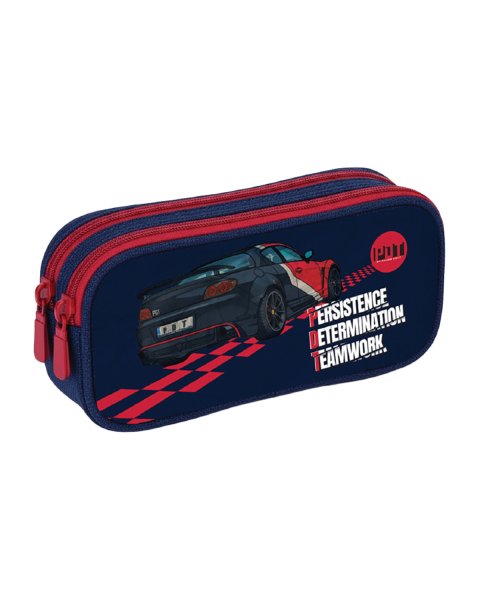 Pencil case oval with pin Panos Dent