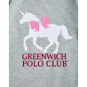 Μπλούζα Greenwich Polo Club με ανάγλυφα γράμματα (6-14 ετών)