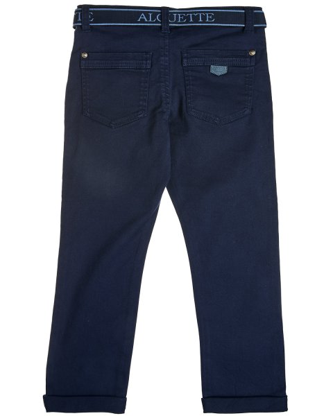 Chinos pants with belt (6-16 years)