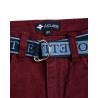Chinos pants with belt (6-14 years)