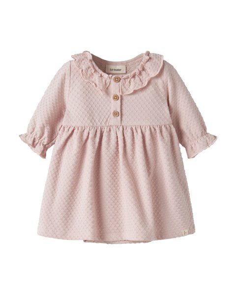 Dress Lil'Atelier organic cotton with babygrow (1-18 months)