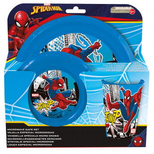 Set Marvel Spiderman 3pcs (4+ years)