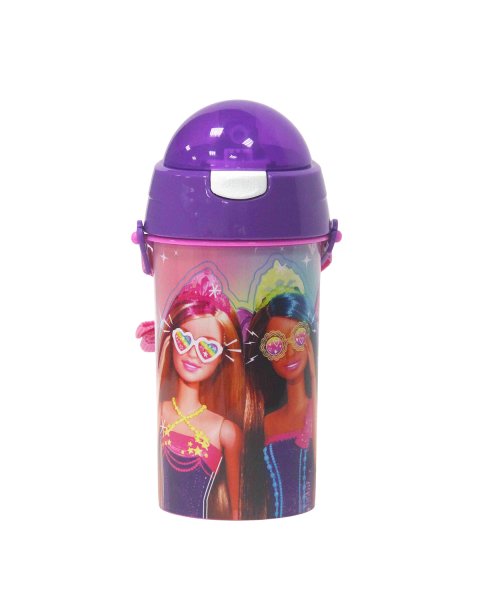 Παγούρι Barbie με καλαμάκι 500ml