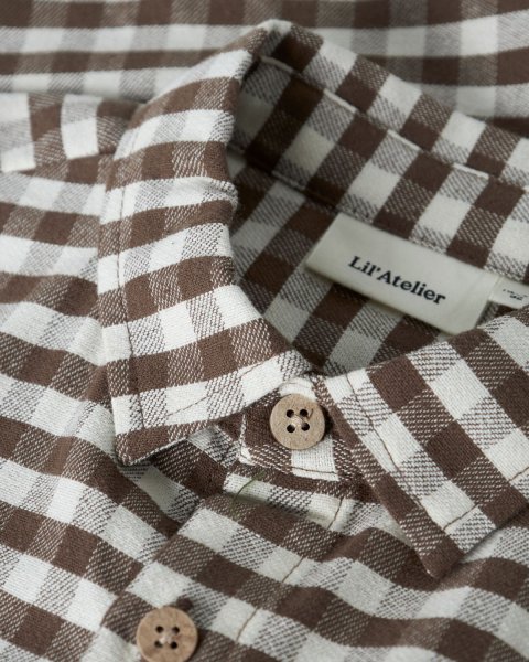Πουκάμισο καρό Lil'Atelier (2-7 ετών)