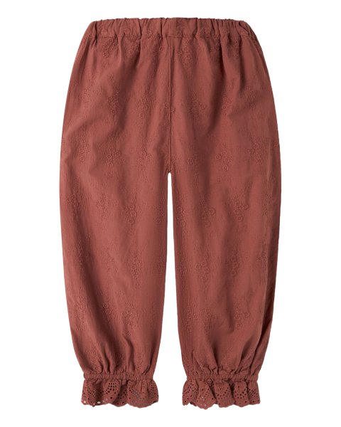 Pants Lil'Atelier with embroidery 100% organic cotton (2-7 yeras)