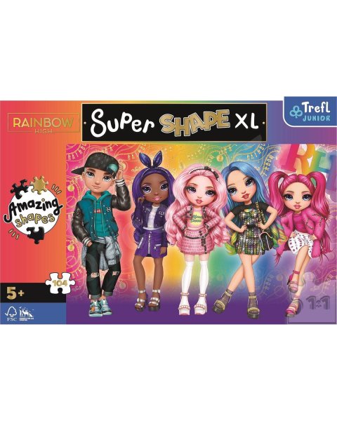 Παζλ Trefl Rainbow High XL μέγεθος 104τμχ (5+ ετών)