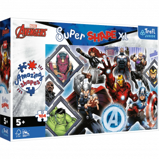Puzzle Trefl Marvel Avengers XL shape 104pcs (5+ years)