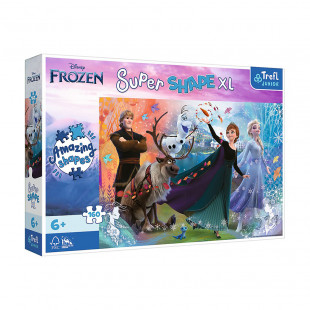Puzzle Trefl Frozen XL shape 160pcs (6+ years)