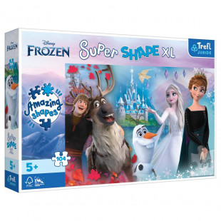 Puzzle Trefl Frozen XL shape 104pcs (5+ years)