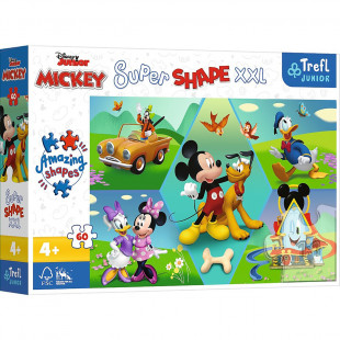 Puzzle Trefl Disney Mickey Mouse XXL shape 60pcs (4+ years)