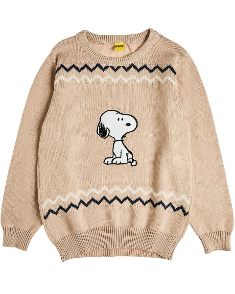 Πουλόβερ Snoopy με κέντημα (12 μηνών-8 ετών)